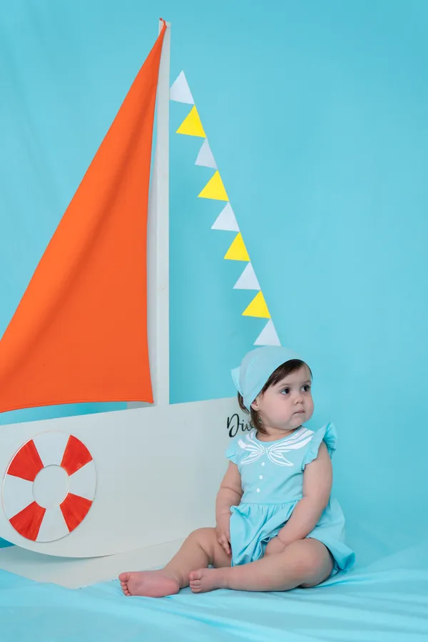 Комплект для девочки ( платье+трусики+косынка)