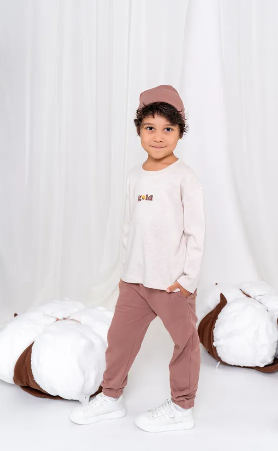 Футболка длинный рукав для мальчика