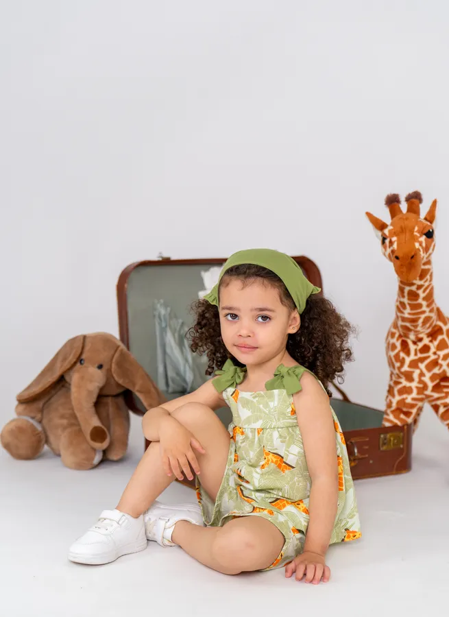 Комплект платье+шорты