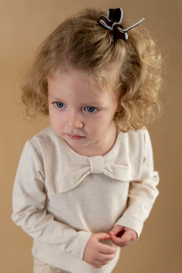 Футболка длинный рукав для девочки