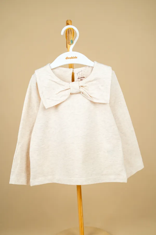 Футболка длинный рукав для девочки