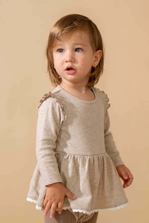 Боди платье